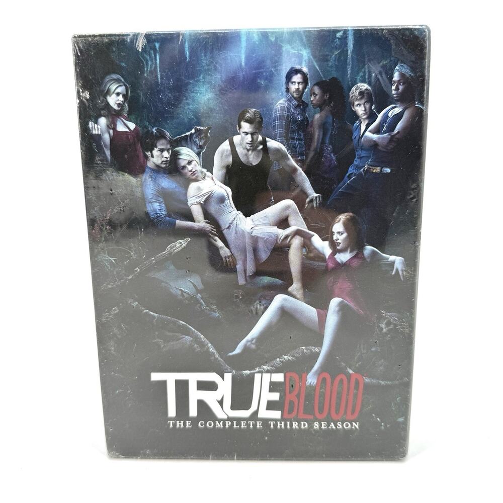 True Blood: The Complete Third Season (DVD, 2011, 5-Disc Set) Sealed Package